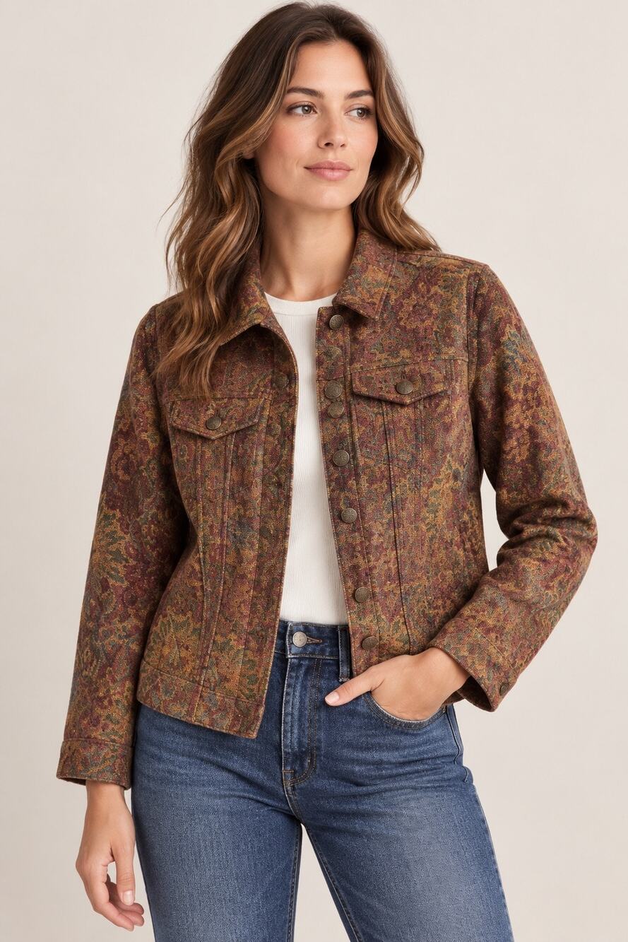 Vintage Laura Ashley Tapestry Jacket Petite Small PS – Cottagecore Floral